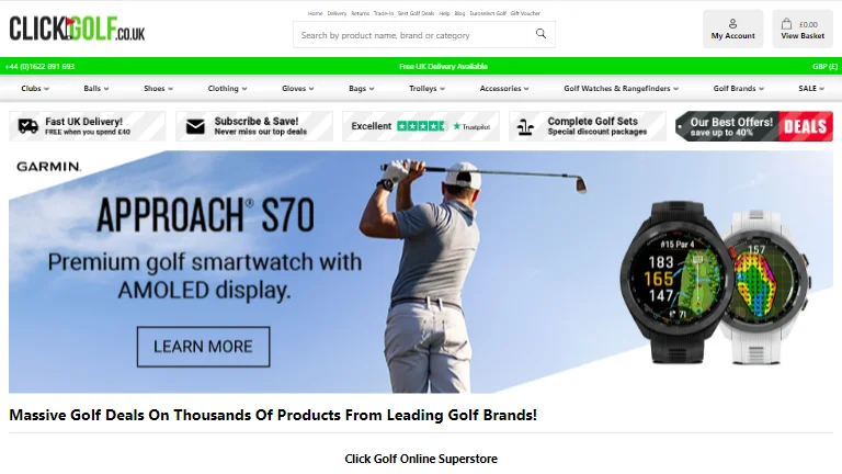 click golf affiliate program
