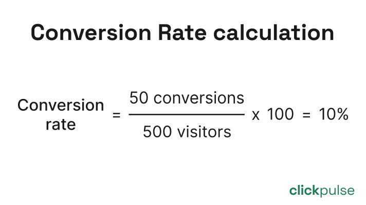 conversion rate calculation